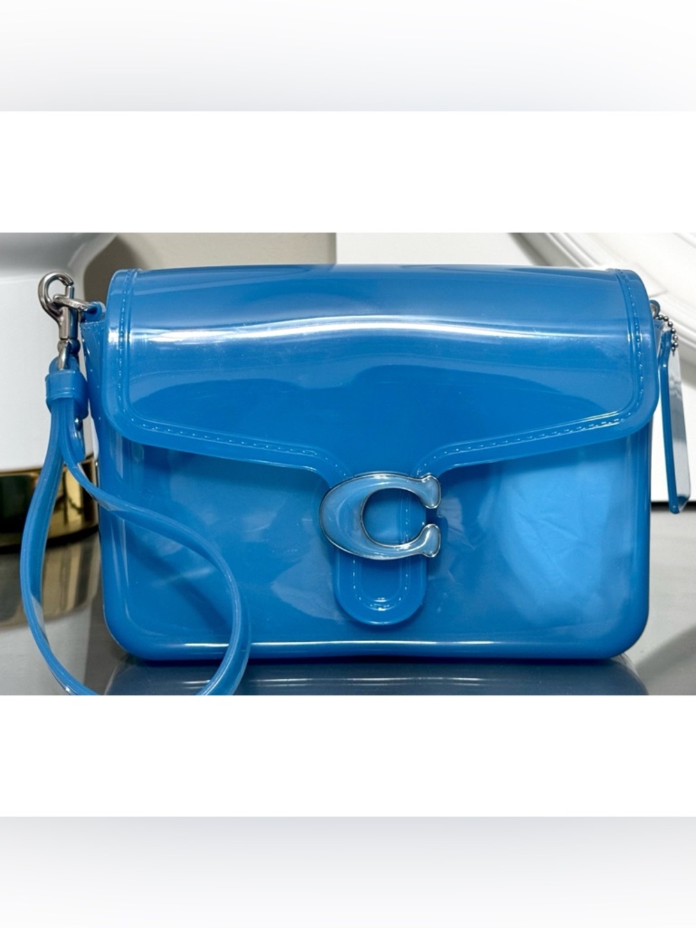 COACH Jelly Tabby‎ BLUE Crossbody Bag